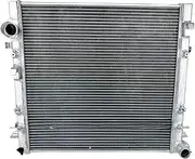 Full Aluminum Radiator Compatible For JEEP WRANGLER JK 2.8L Turbo Diesel Auto Manual 2007-On