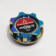 NEO CHROME BILLET ENGINE OIL FILLER CAP FOR MITSUBISHI ECLIPSE EVO 4G63 TURBO (for: Mitsubishi)