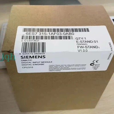 1PC New Sealed SIEMENS 6ES7 315-1AF03-0AB0 6ES7315-1AF03-0AB0 w/ 1 YEAR WARRANTY
