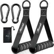 Vulken Tricep Rope Cable Attachment. Dual Lengths in One Extra-Long Pull down