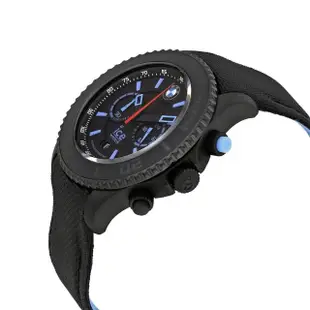 【Ice-Watch】BMW系列 經典限量款 兩眼計時腕錶48mm(黑色)