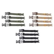 4pcs Pouch Backpack Chest Strap Quick Release Belts Strap Hunting Accs Tools