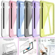 For Samsung Galaxy Tab A7 A8 S6 S7 S8 S9 Tablet Shockproof TPU Clear Case Cover