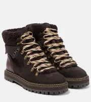 [See By Chloe] See By Chloé Eileen suede hiking boots AU 4 brown