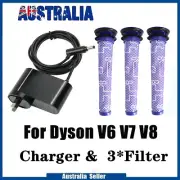 For Dyson V6 V7 V8 Battery Charger & Pre Filter Series Vacuum Cleaner Adapter AU