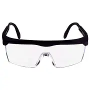 HQRP Clear Tint UV Protective Safety Glasses Goggles for Lab Chemistry course...