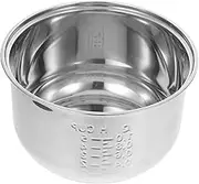 Rice Cooker Liner Rice Cooker Replacement Parts Pot Rice Cooker Utensils Rice Cooker Part Rice Cooker inside Container Rice Cooker Container Rice Cooker Tank Silver Stainless Steel