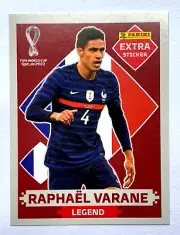 2022 FIFA WC Qatar 2022 Panini #05 RAPHAEL VARANE France STICKER EXTRA BASE