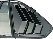 Car Rear Window Triangle Shutter Decoration Louver Stickers Trim Compatible with Toyota RAV4 XA50 2019 2020 2021 2022 2023 2024 RAV 4 Hybrid(Black)