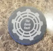 Fallout Vault-Tec Vault Inspired Personalized Slate Drink Coaster - Set of 4