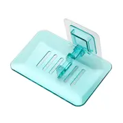 4Pcs Soap Dishes Sponge Drain Bathroom Holder Wall Organizer Mounted Storage Rack Soap Box Kitchen Hanging Shelf