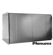 McDaniel Metals P2024.548-R8-1-0 4 Ft R8 Supply Plenum 20x24.5x48 Inches Insul.