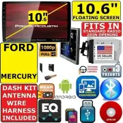 FORD MERCURY 10.6" SCREEN CD/DVD USB BLUETOOTH CD/DVD CAR RADIO STEREO PKG (for: Ford)