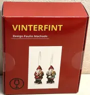 IKEA VINTERFINT New Sealed Glass Elf Ornaments