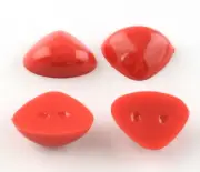 50 Red Toy Craft Noses Nose Stick On Teddy Bear 11mm E6D Aussie Seller