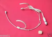 Cardioid Microphone Face Headset Mic For Audio-Technica Wireless Belt Pack