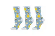 3x Socksmith Ladies Fashionable Trendy Novelty Socks Bee My Honey One Size