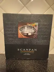 SCANPAN Steamer Insert 12.5inch 32cm Pan Pot NEW 18/10 Stainless Steel Cookware