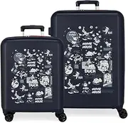 [Disney] 100 Special Shine Suitcase Set, One Size