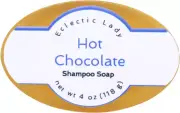 Hot Chocolate Shampoo Soap Bar By Eclectic Lady, 4 oz Bar