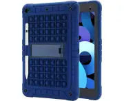 iPad 9th/8th/7th Generation Case (iPad 10.2 Case 2021/2020/2019) Push Pop iPad Case Shockproof Drop Protection Cover with Pencil Holder - Blue