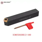 1P 40° SCMCN2020K12 -100 External turning tool holder CNC metal lathe tool