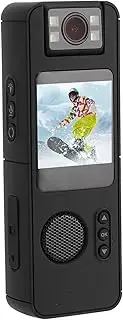 Body Worn Camera, 1080P Body Camera with Clip, Portable Video Camera with 1.54 Inch Screen, 1/4 Inch Screw, for Law Enforcement