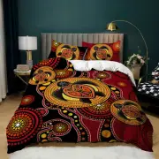 Mandala Turtle Duvet/Quilt/Doona Cover Double/Queen/King Bedding Set