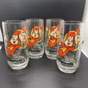Vintage, 1985 Alvin and the Chipmunks " Alvin " Drinking Glasses Set Of 4