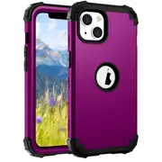 MCC Impact iPhone 13 Mini Shockproof 3in1 Rugged Case Cover Apple 13Mini [Purple]
