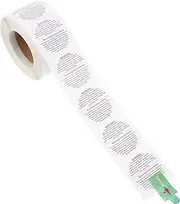 OHPHCALL 1Roll Candle Warning Decals Self Adhesive Labels for Safety Easy Peel Stick Design for DIY Candle Making and Selling
