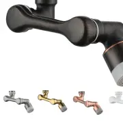 Multi-Directional Faucet Aerator - 1080° Swivel & Convenient Oil Rubbed Finish