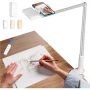 Overhead Phone Mount with LED Ring Light for YouTube Live Stream