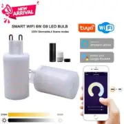 CORUI Tuya WiFi G9 Dimmable Smart Light G9 6W LED lamp Bulb Intelligent Light AU