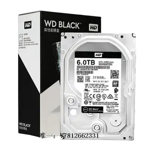 電腦零件正品全新WD/西部數據 WD6004FZWX 臺式機硬盤6t 6tb西數游戲黑盤筆電配件