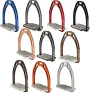 Acavallo Arco Evolution Alupro Stirrups, One Size, Brown, Set of 2
