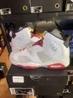 Size 4y Nike Air Jordan 6 Retro Hare GS (384665-062) READY TO SHIP✅