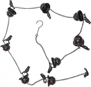 Garden Rain Chain Decorative Chime Cups Bird Wind Chime Pendant for Gutter