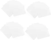 Homoyoyo 500pcs Blank Kraft Cards Unlined Note Cards for Education Office and Home Use for Flashcards Memo Notes