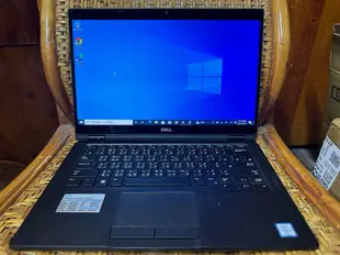 二手13吋戴爾觸控筆電 DELL  E7390  i5-8350U  M.2 SSD 1 TB   RAM 8G 附電源供應器