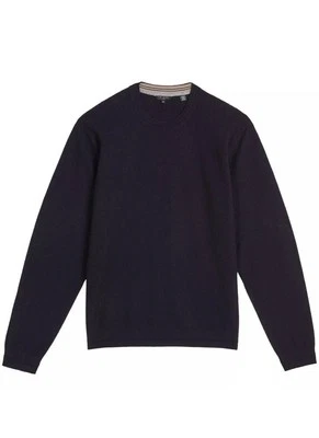 Ted Baker London Staylay Waffle Textured Crew Neck Shirt Size 7 - NWT $149 (BV2)