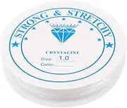 Stretch Elastic Cord String Bead Beading Jewellery Bracelet Clear Thread Line 1.0mm