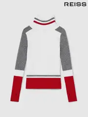 Reiss Ivory Skye 13-14 yrs Ribbed Roll-Neck Jumper (AK0901) | $95