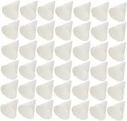 60pcs Disposable Oil Funnel Oil Change Funnel Oil Funnel for Oil Change Long Funnel for Car Fuel Transfer Pump Funnel Oil Change Nozzle Oil Catch Can Funnel Automotive White Paper