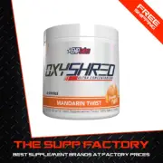 EHPLABS OXYSHRED 60 serve MANDARIN TWIST | Fat Burner EHP Labs Weight Loss 'NEW'