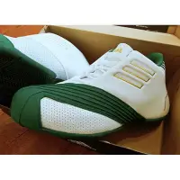 在飛比找Yahoo!奇摩拍賣優惠-【正品】adidas Tmac 1 Svsm 白金綠 運動 