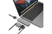 HyperDrive SOLO USB-C Hub 7-in-1 for MacBook, Laptop and USB-C Devices Space Gray