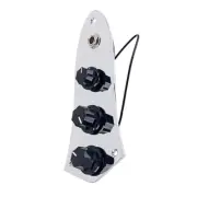 Electric Guitar Prewired Control Plate with 3-Way Switches Knob Replacement