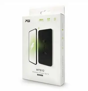 【PQI】10000mAh Wireless Power Bank 無線充電 行動電源