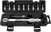 1/4" Drive Click Torque Wrench Set 5-25 Nm Motorcycle Bicycle Hand Multitool